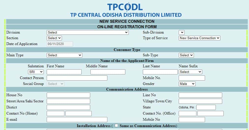 tpcodel-electric-nw-conection-registration-form