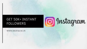 Instagram free followers