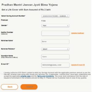 प्रधानमंत्री जीवन ज्योति बीमा योजना
