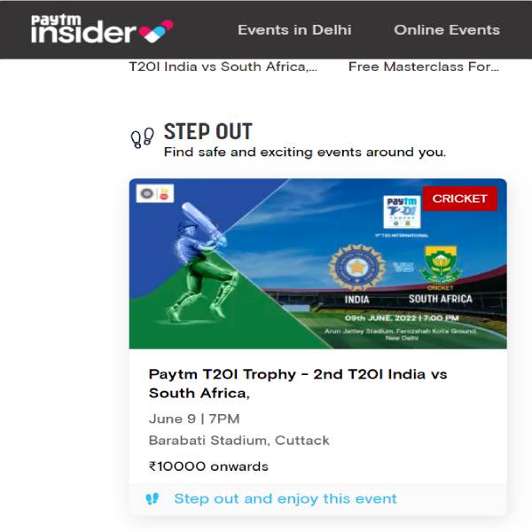 paytm insider