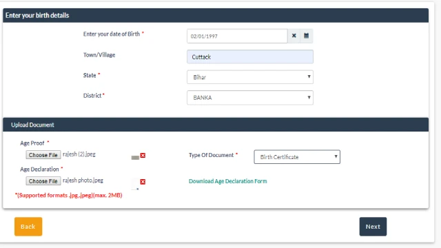 NVSP PortalRegistration