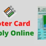 Apply new Voter Card online